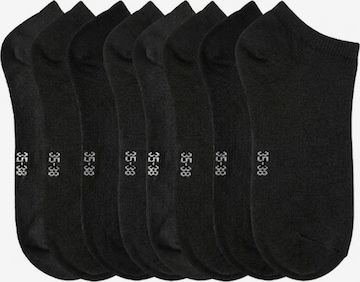 El Sueno Sokken 'Sneaker Socken' in Zwart: voorkant