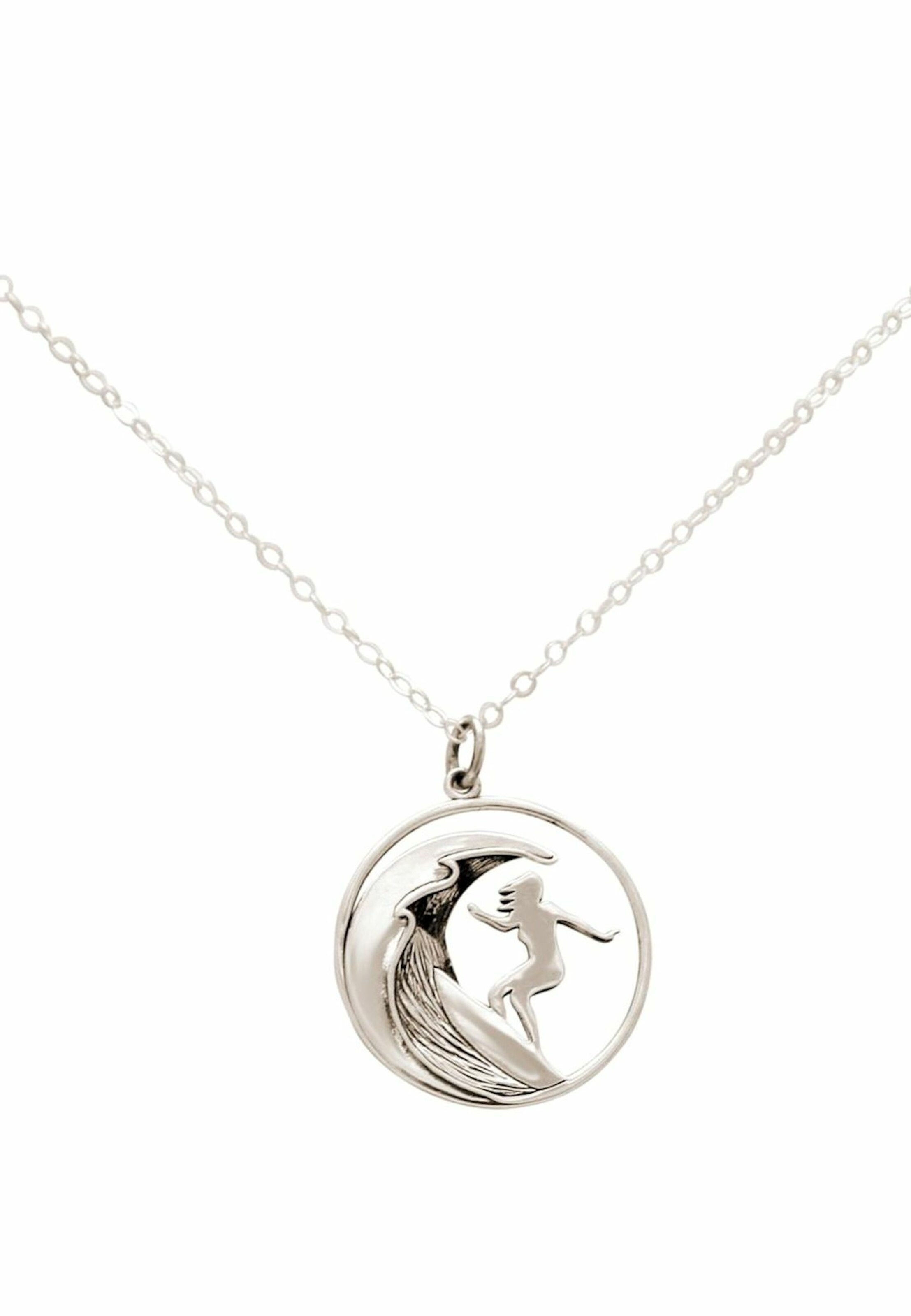 Gemshine Kette in Silber: Vorderseite