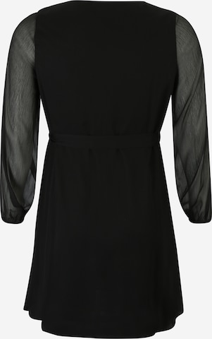 Robe-chemise 'Kaya' Vero Moda Curve en noir