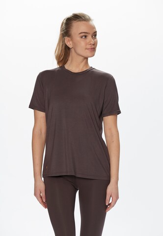 Athlecia Functioneel shirt 'AMOY W S/S' in Lila: voorkant