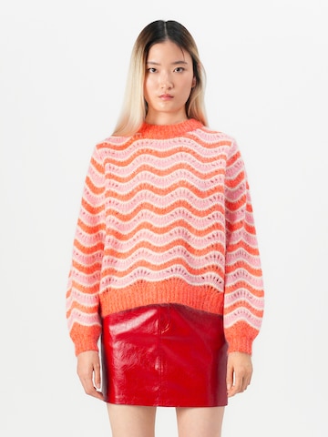 YAS Sweater 'YASEMANI' in Orange: front