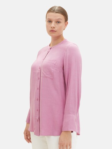 Tom Tailor Women + Bluse in Pink