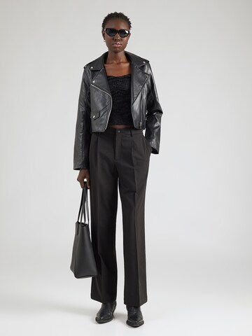 GUESS JEANS Wide Leg Laskoshousut värissä musta