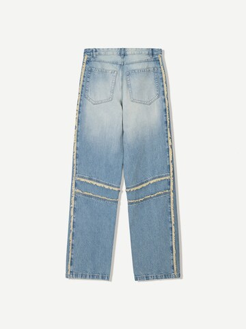 Bershka Baggy Farkut värissä sininen