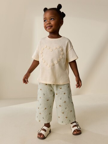 Next Wide Leg Hose in Grün