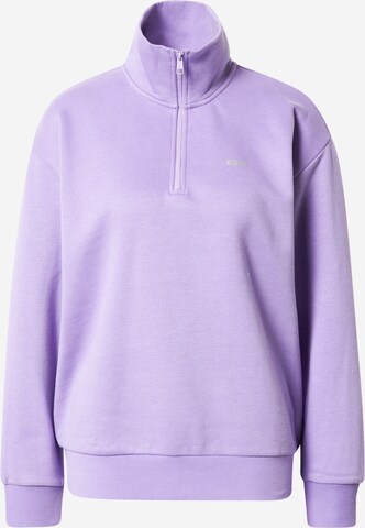 BOSS Sweatshirt 'Erzay' in Purple: front