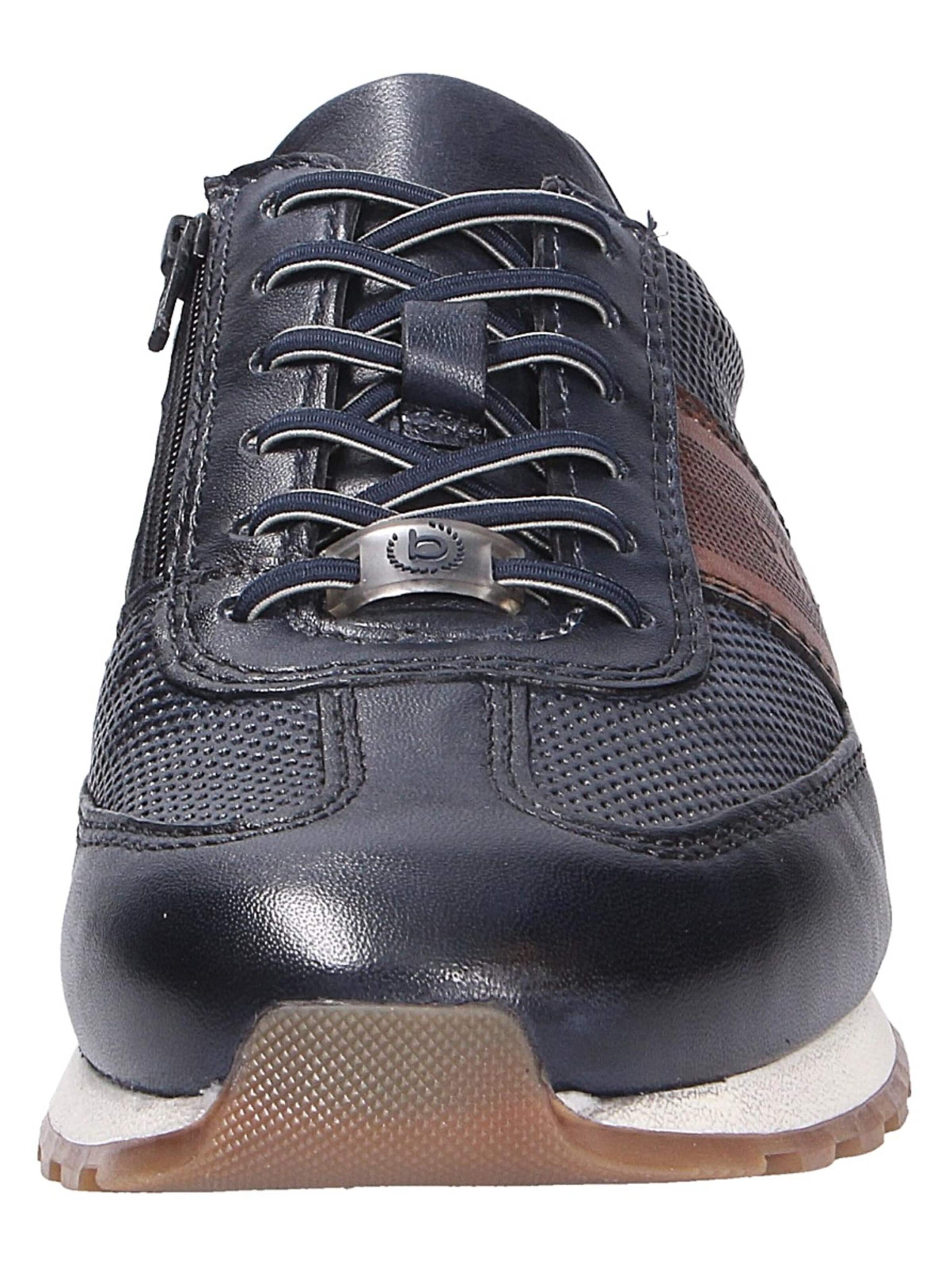 Baskets basses bugatti en bleu