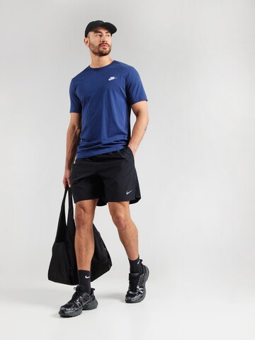 Regular Pantalon de sport 'Challenger' NIKE en noir