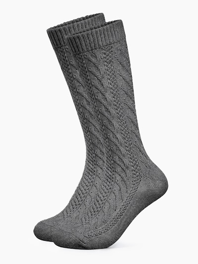 HerzSticht Traditional Socks 'Bergdistel' in 39-42 in Dark grey, Item view