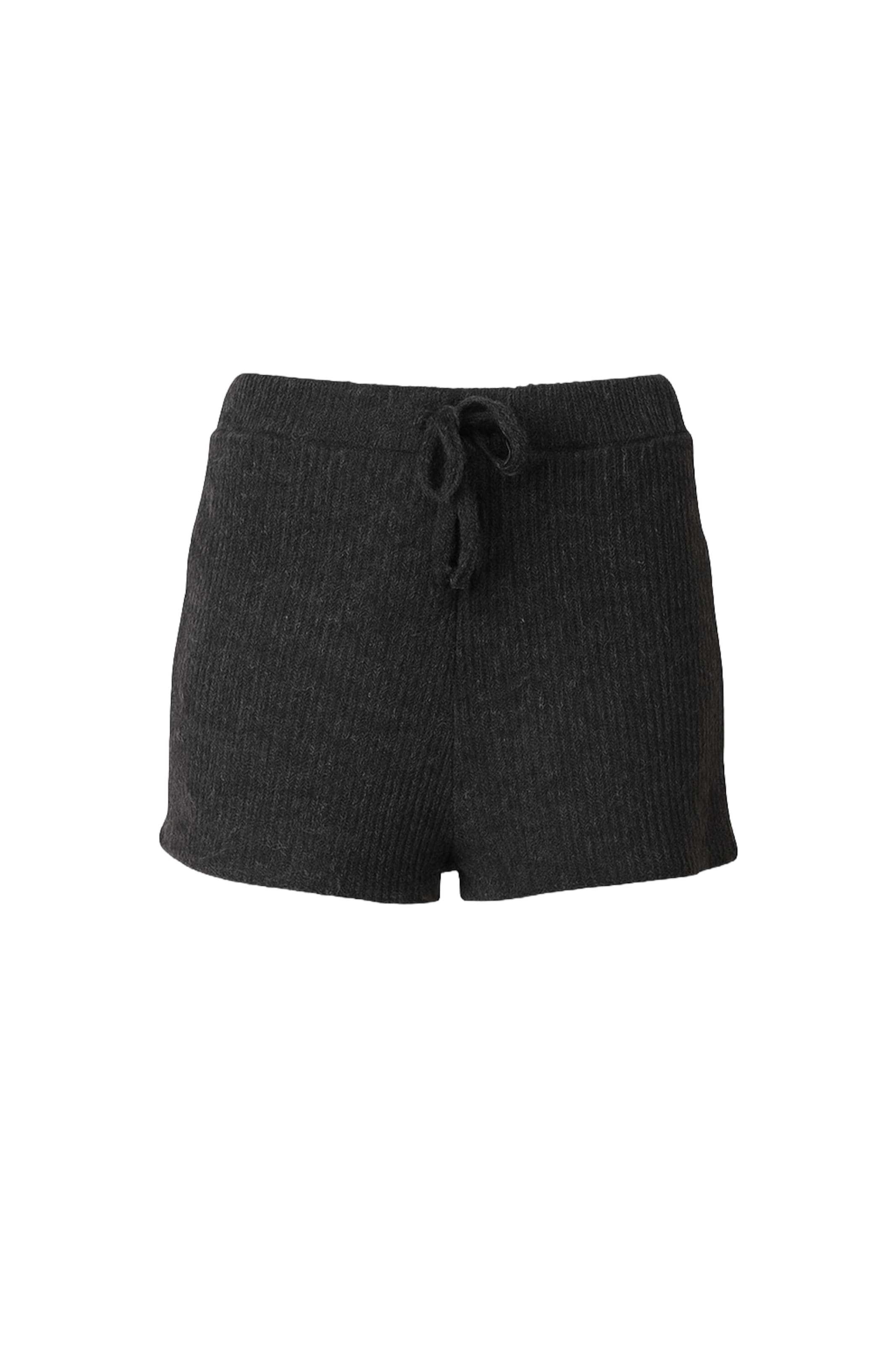 Alexa Dash Regular Trousers in Black: front