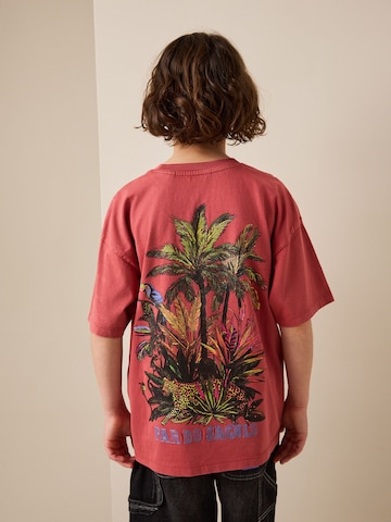 T-Shirt Next en rouge : devant