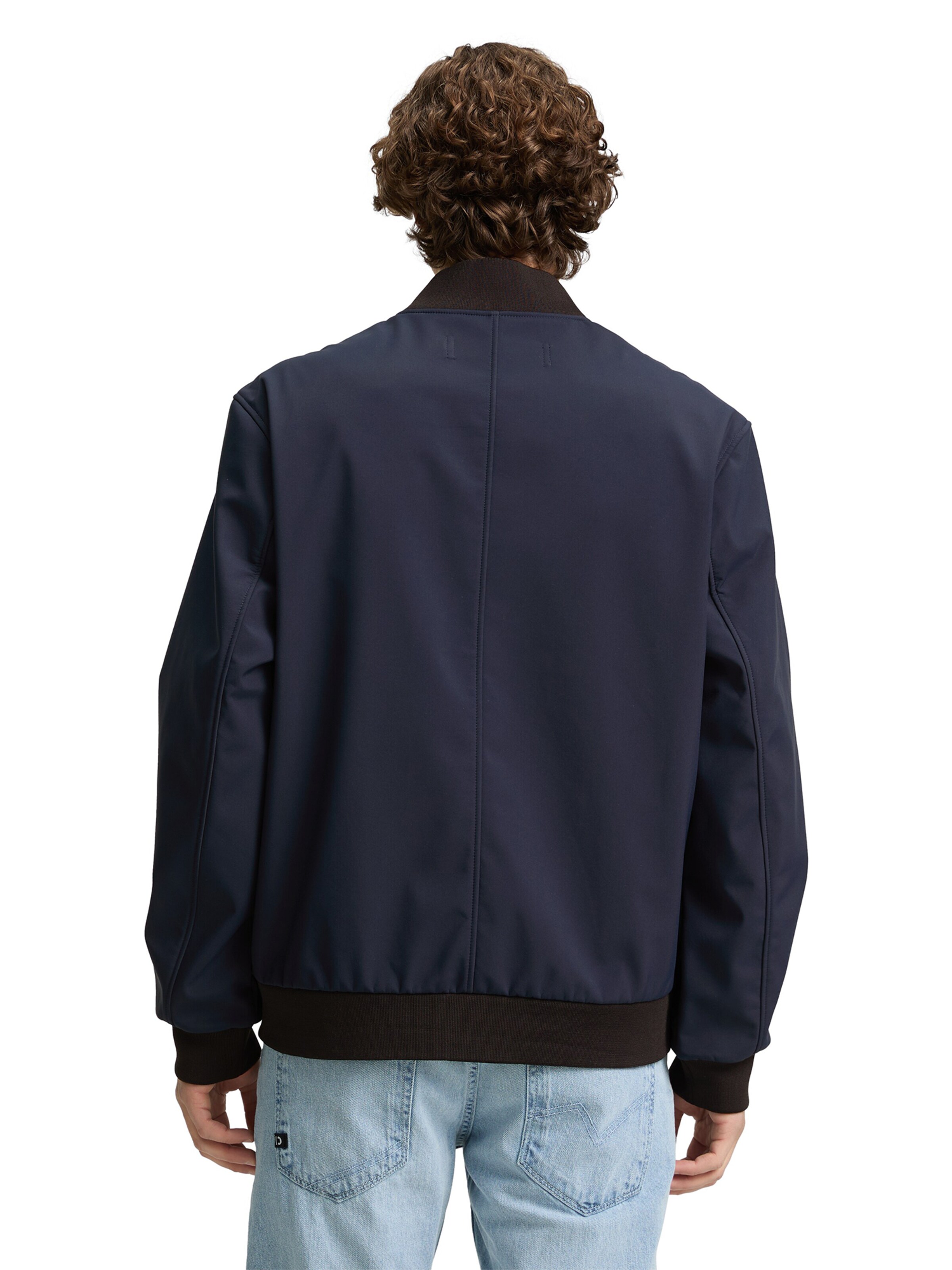 TOM TAILOR DENIM Jacke in Blau