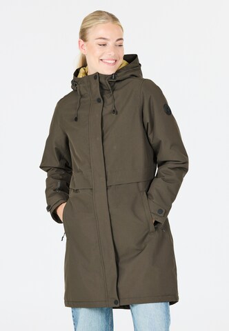 Whistler Outdoor jacket in Green: front