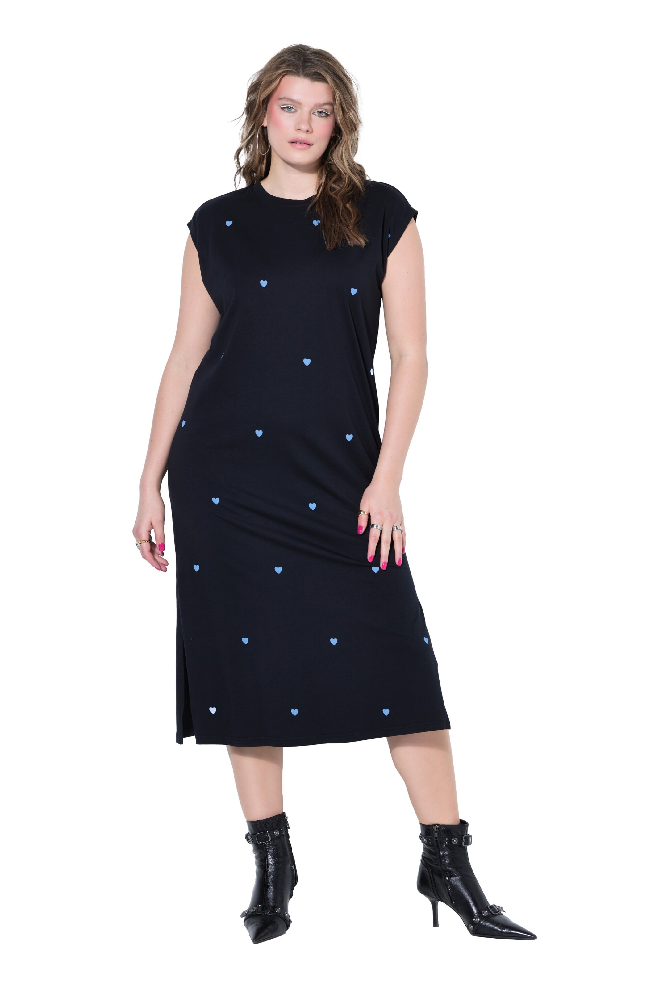 Studio Untold Kleid in Schwarz: Vorderseite