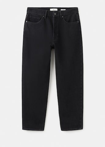 MANGO MAN Tapered Jeans 'Sammy' in Black