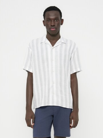 JACK & JONES Comfort Fit Hemd 'JJELIAM' in Blau: Vorderseite