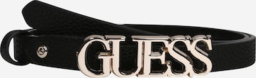 Ceinture GUESS en noir : devant