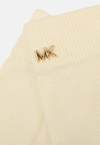 MICHAEL Michael Kors - Guantes con dedos en blanco