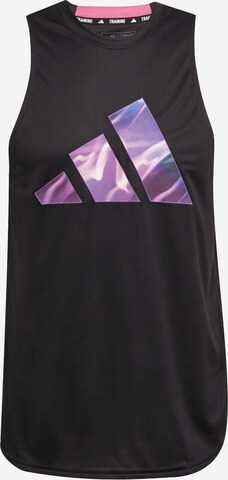 ADIDAS PERFORMANCE Performance Shirt 'Designed For Movement Hiit' in Black: front