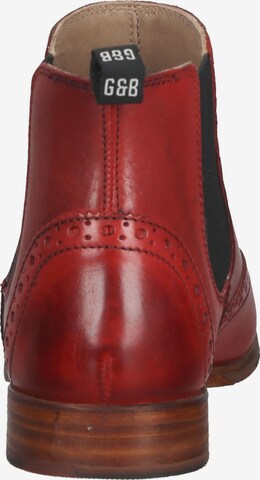 Gordon & Bros Chelsea boots in Rood