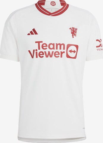 Maillot 'Manchester United 23/24' ADIDAS PERFORMANCE en blanc : devant