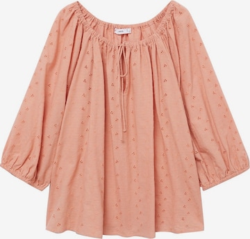 MANGO Blouse 'Brisbain' in Pink: front