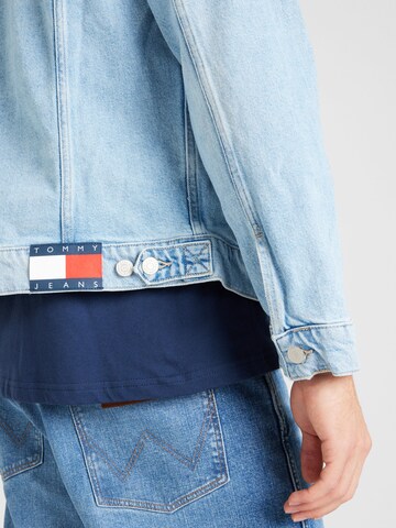 Tommy Jeans Plus Tussenjas 'RYAN' in Blauw