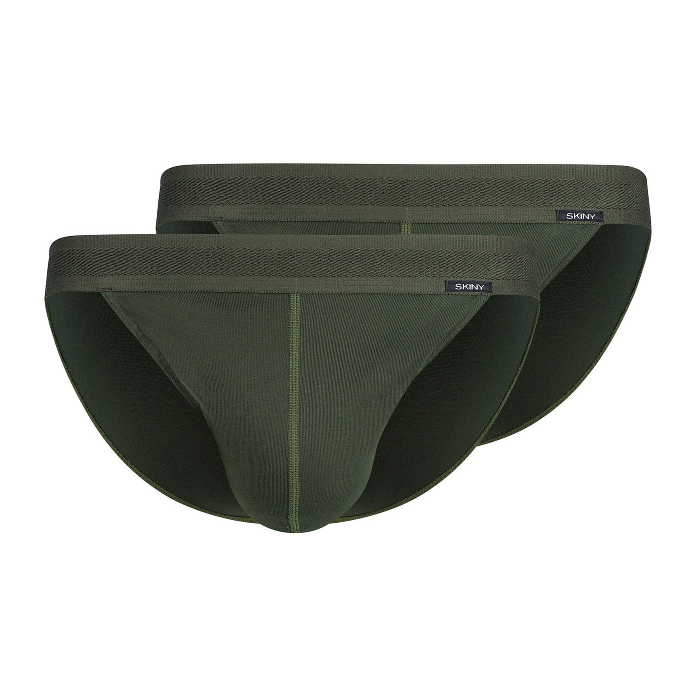 Skiny Slip in Green: front