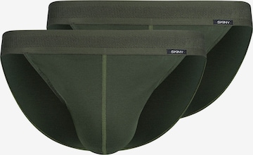 Skiny Slip in Green: front