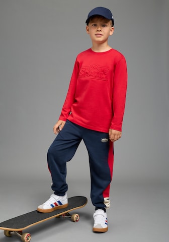 SCOUT Tapered Pants in Blue