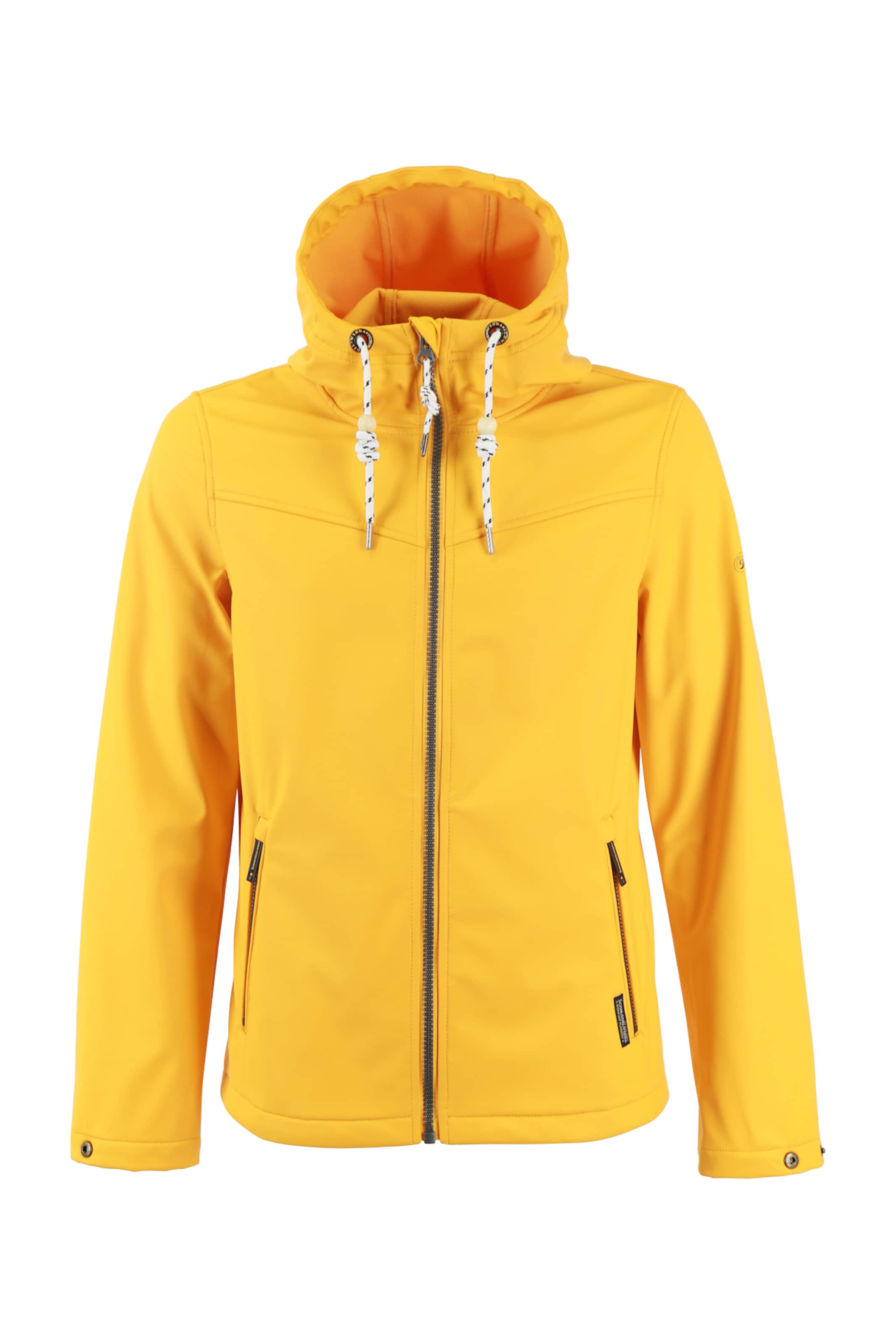 Giacca di mezza stagione di Schmuddelwedda in giallo: frontale