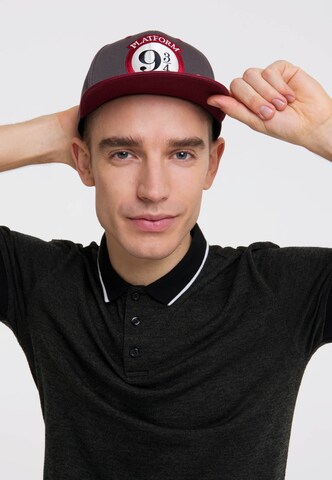 LOGOSHIRT Cap 'Cap Harry Potter – Hogwarts Express' in Grey: front