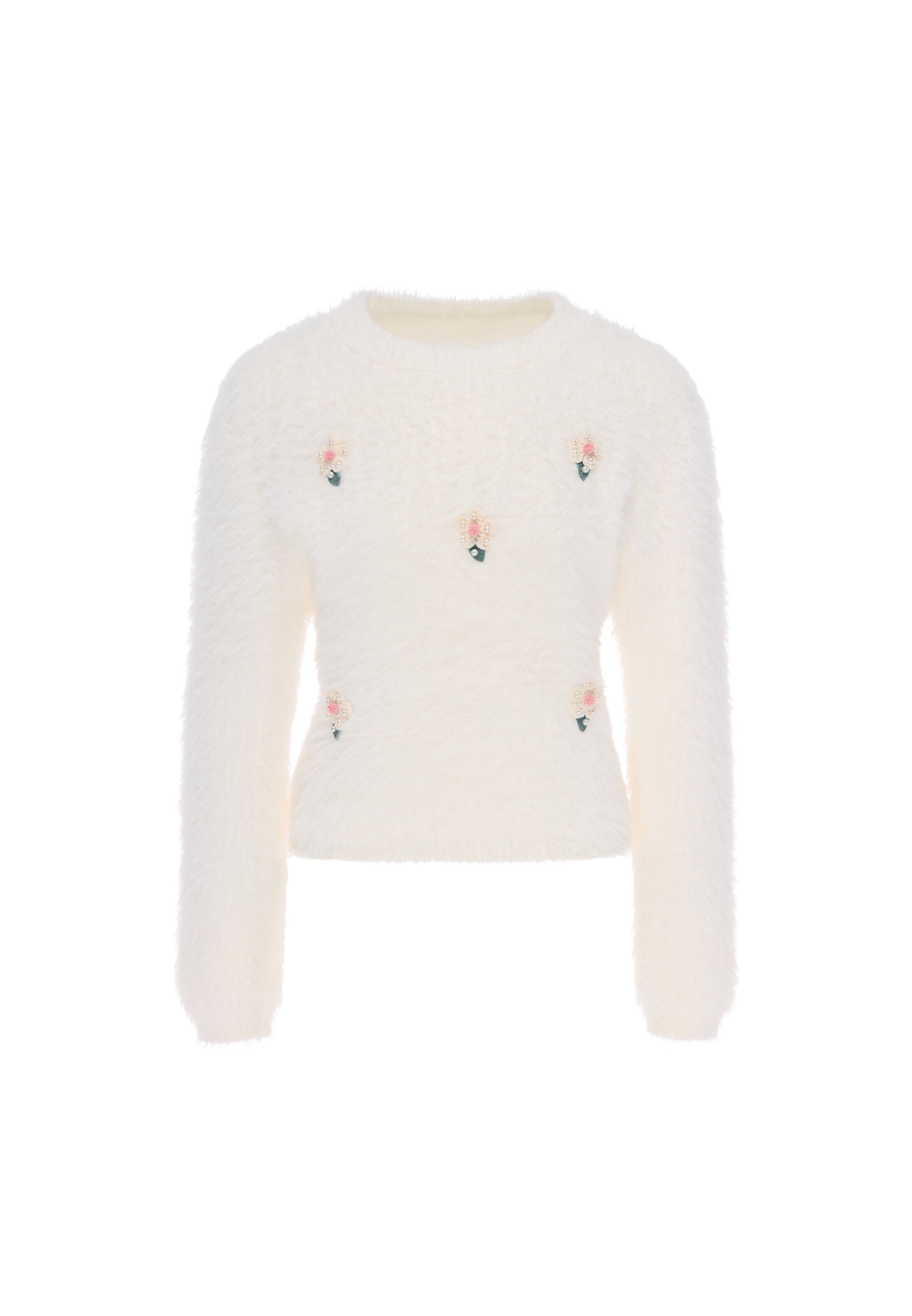 MYMO Sweater in White: front