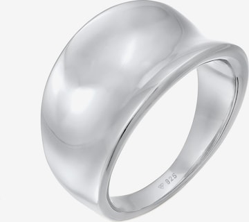 Bague ELLI en argent : devant