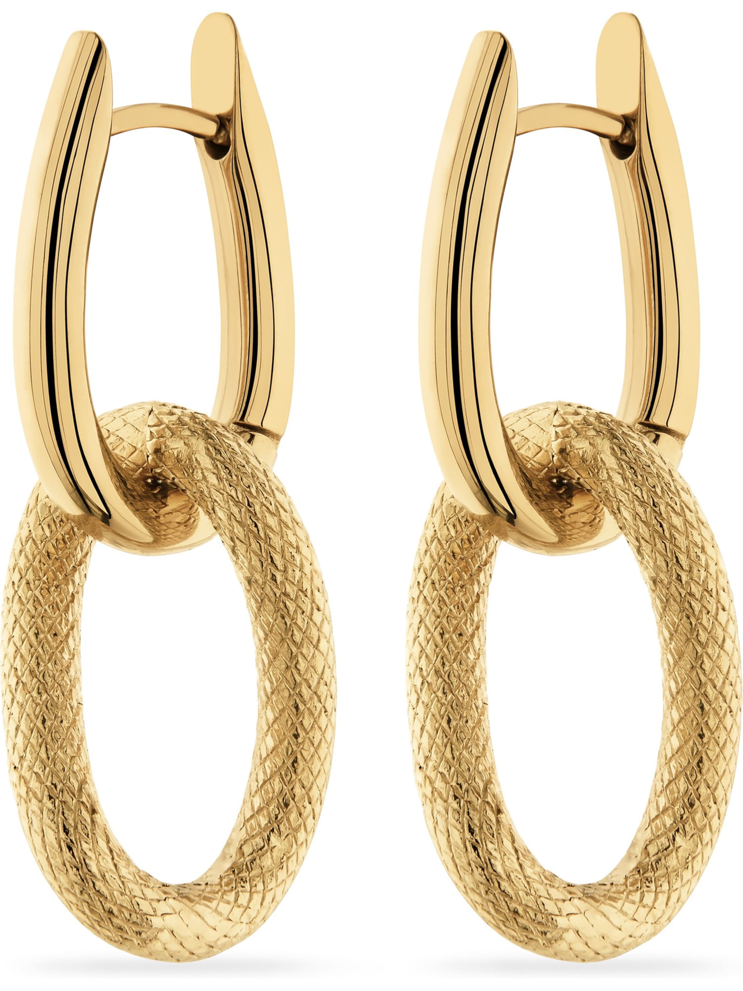 FAVS Orringe in Gold: Vorderseite