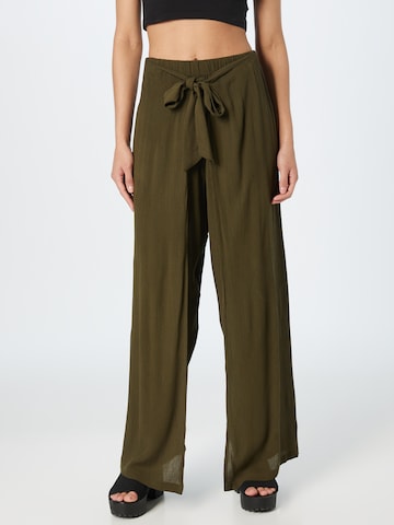 ABOUT YOU Trousers 'Fina' in Green: front