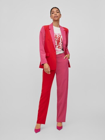 VILA Loosefit Broek 'Coast' in Roze