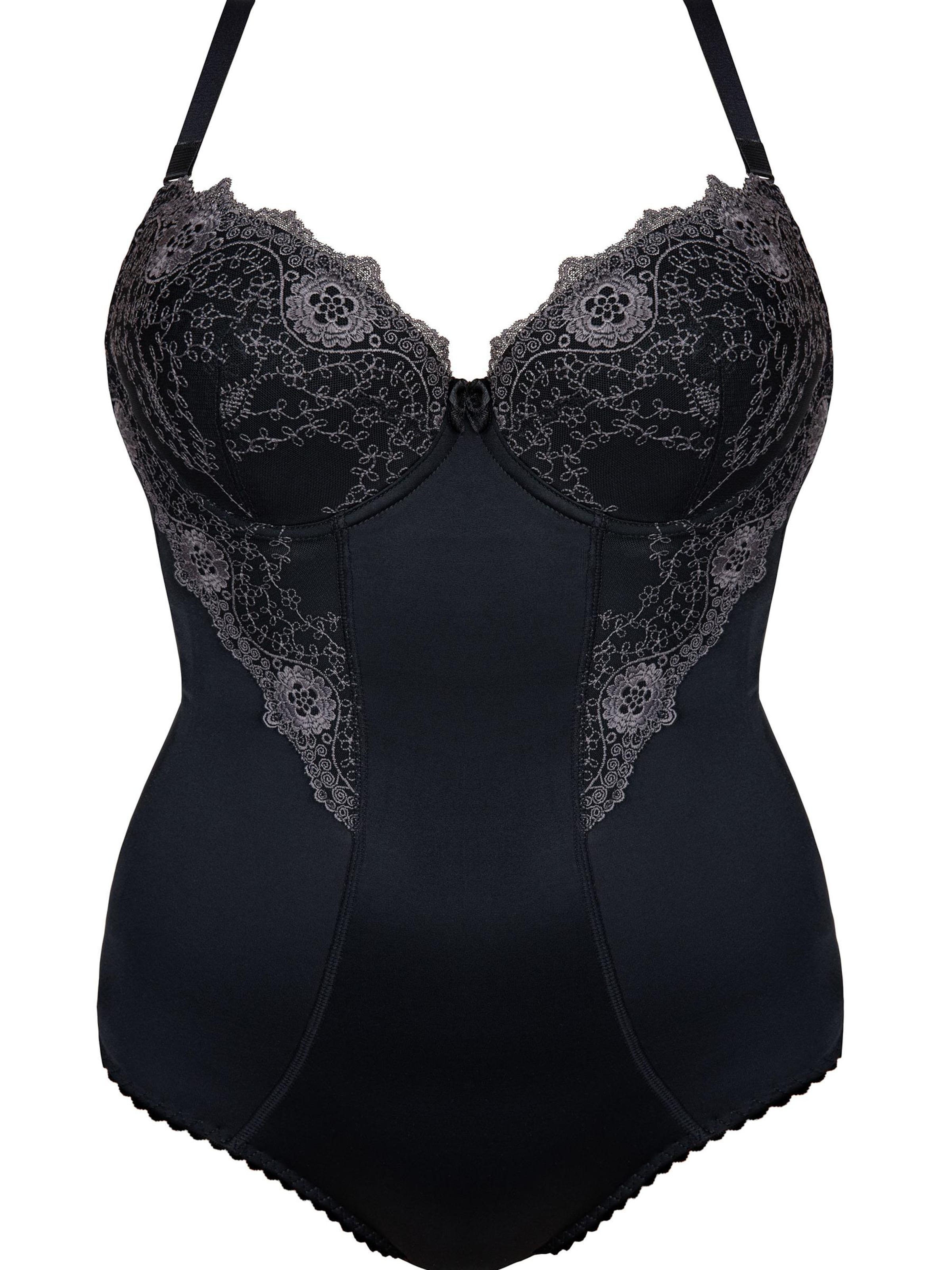 Gorsenia Body '184 Livia' in Zwart: voorkant
