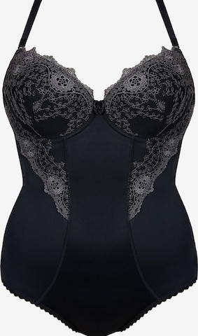 Gorsenia Bodysuit '184 Livia' in Black: front