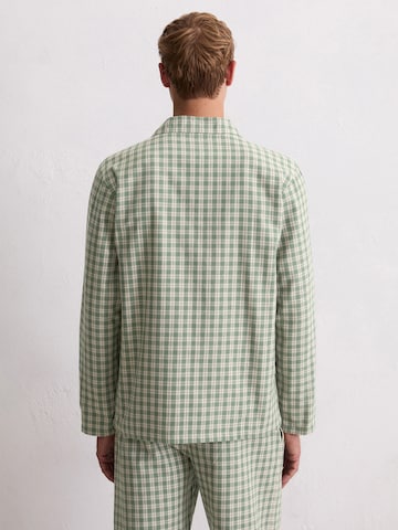 Marc O'Polo Shirt ' Cozy Flannel ' in Green