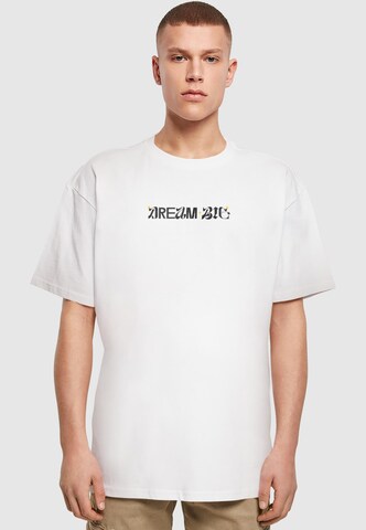 T-Shirt 'Dream Big' Merchcode en blanc : devant