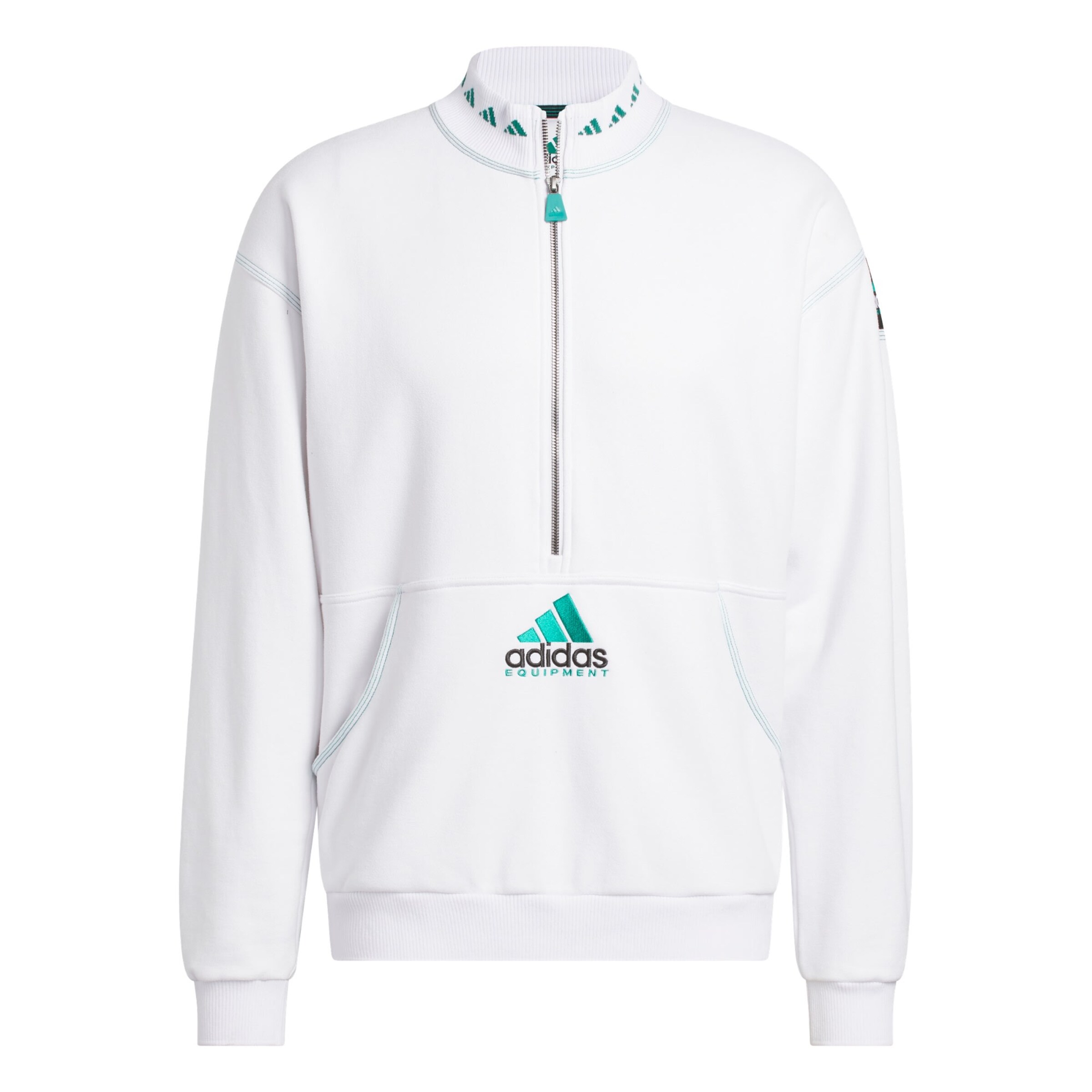 ADIDAS PERFORMANCE Sports sweatshirt 'Equipment' in Jade / Black / White, Item view