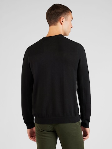 BOSS Sweter 'Momentum' w kolorze czarny