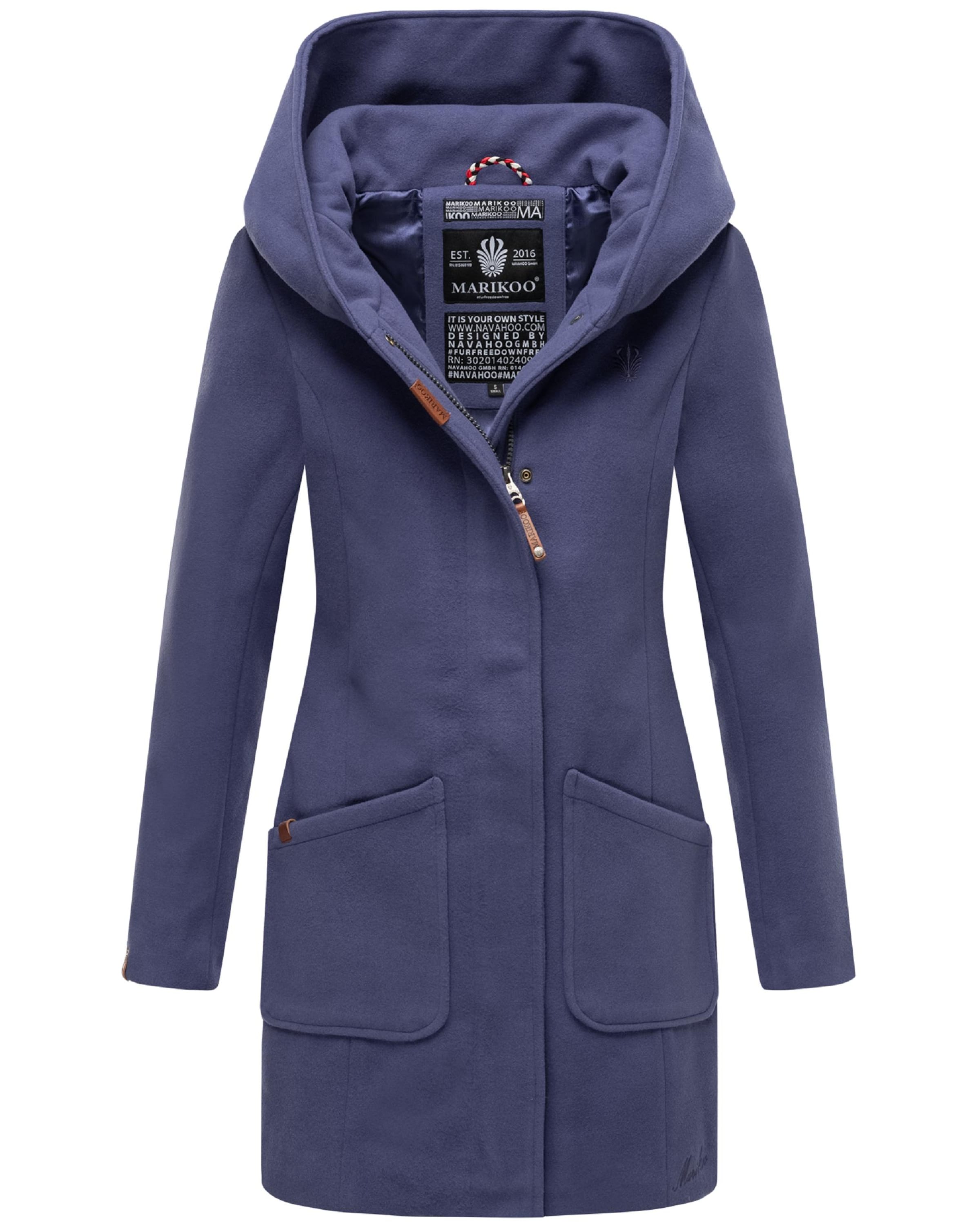 MARIKOO Between-seasons coat 'Maikoo' in Purple