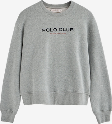 Polo Club Sweatshirt in Grey: front