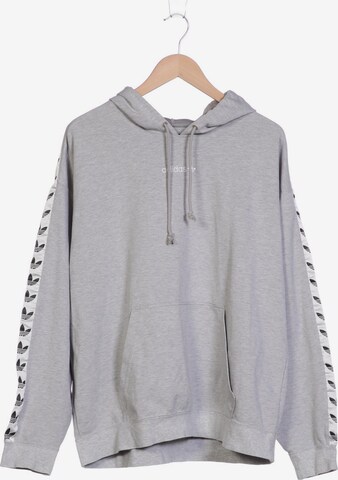 ADIDAS ORIGINALS Kapuzenpullover XL in Grau: predná strana