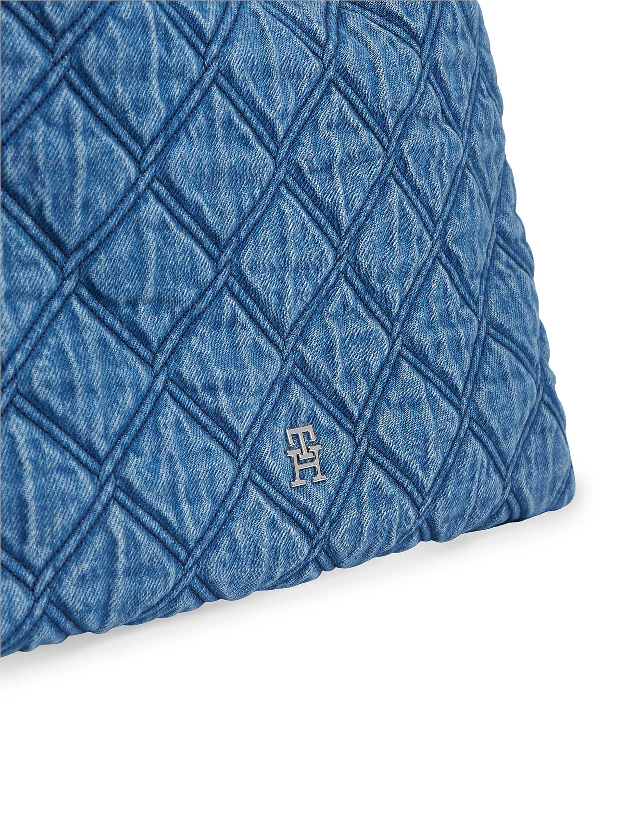 TOMMY HILFIGER Shopper in Blau