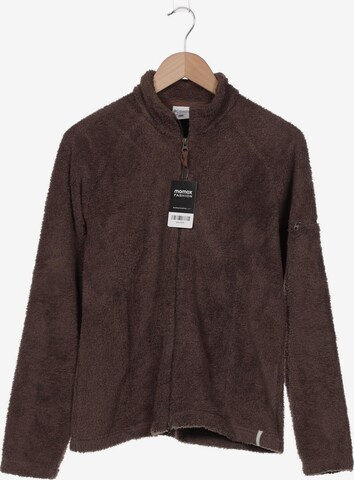 COLUMBIA Sweatshirt & Zip-Up Hoodie in L in Brown: front