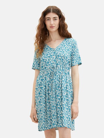 Robe d’été TOM TAILOR en bleu : devant