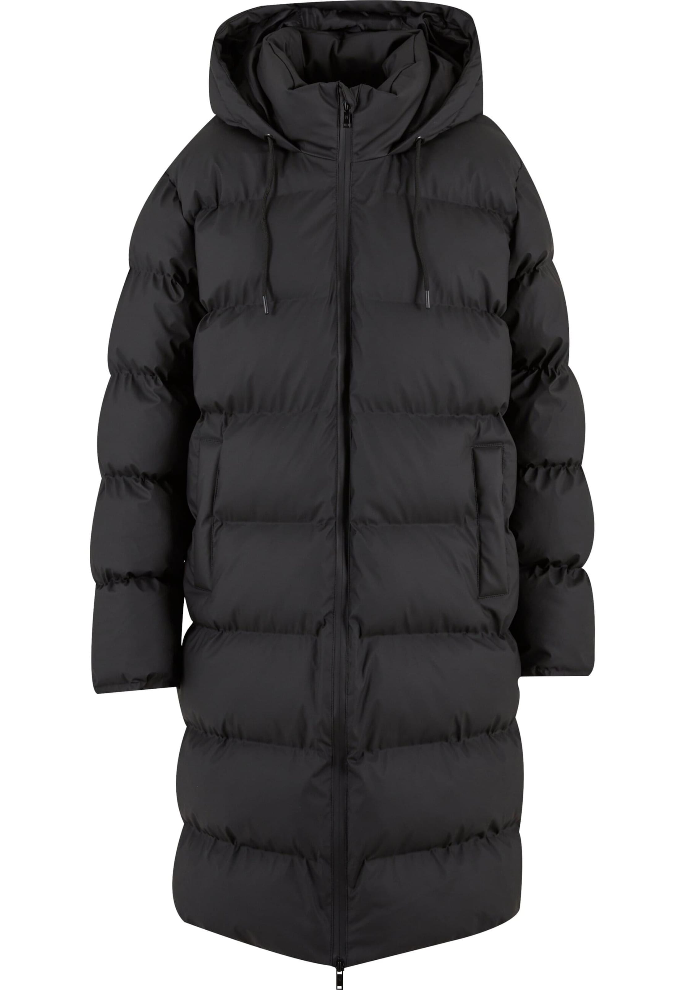 Noisy may Mantel 'NMSky' in Schwarz: Vorderseite